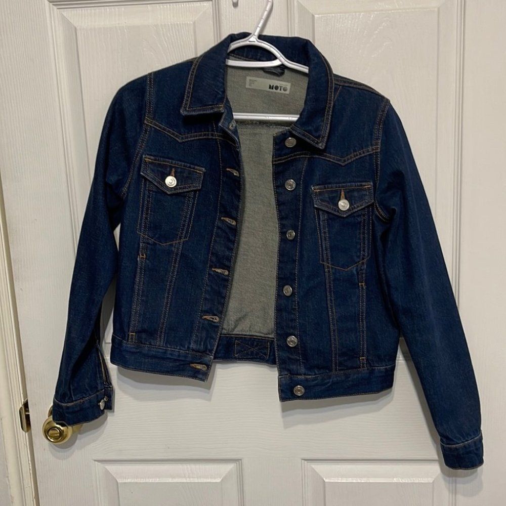 C1: Top shop moto jacket